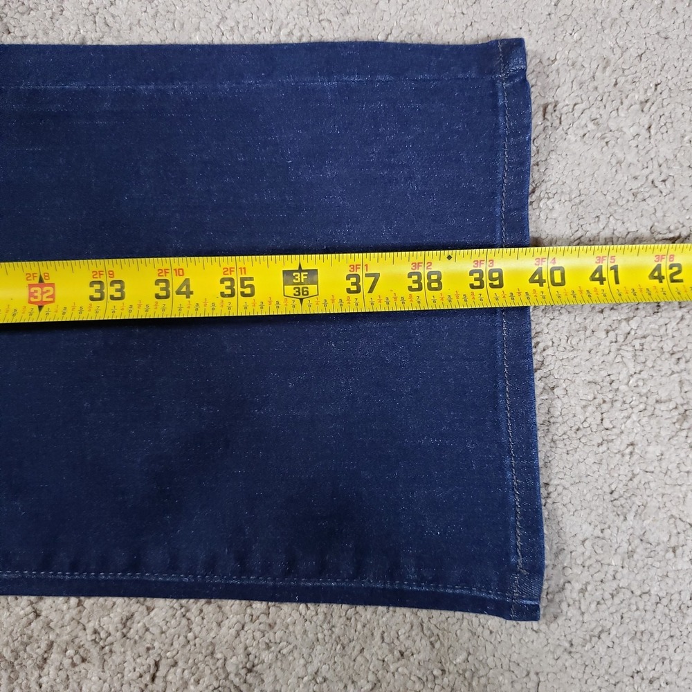 Levis Jeans Womens 30 (29x30) Blue 529 Curvy Bootcut Stretch Denim Boho Casual - Picture 8 of 10